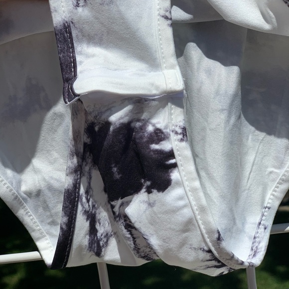 Back/white tie dye long sleeve bodysuit - Picture 8 of 8